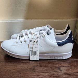 Adidas Stan Smith Men's Sneakers - New with Tag - White / Collegiate Navy